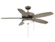 Lucerne LED Aged Wood Fan Light kit