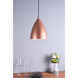 Kenneth 1 Light 9 inch Honey Gold Pendant Ceiling Light