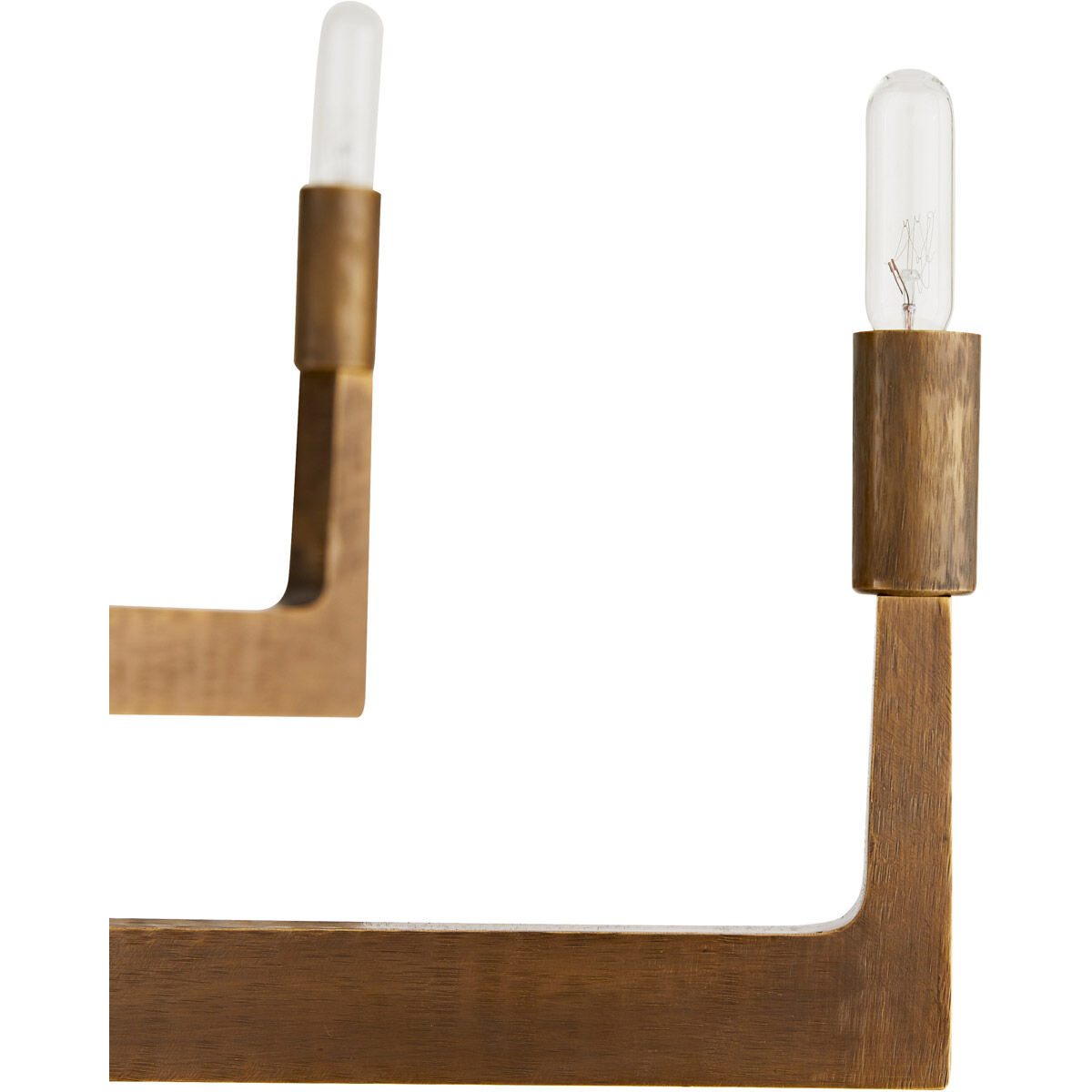 Griff 8 Light 39 inch Antique Brass and English Bronze Chandelier Ceiling Light