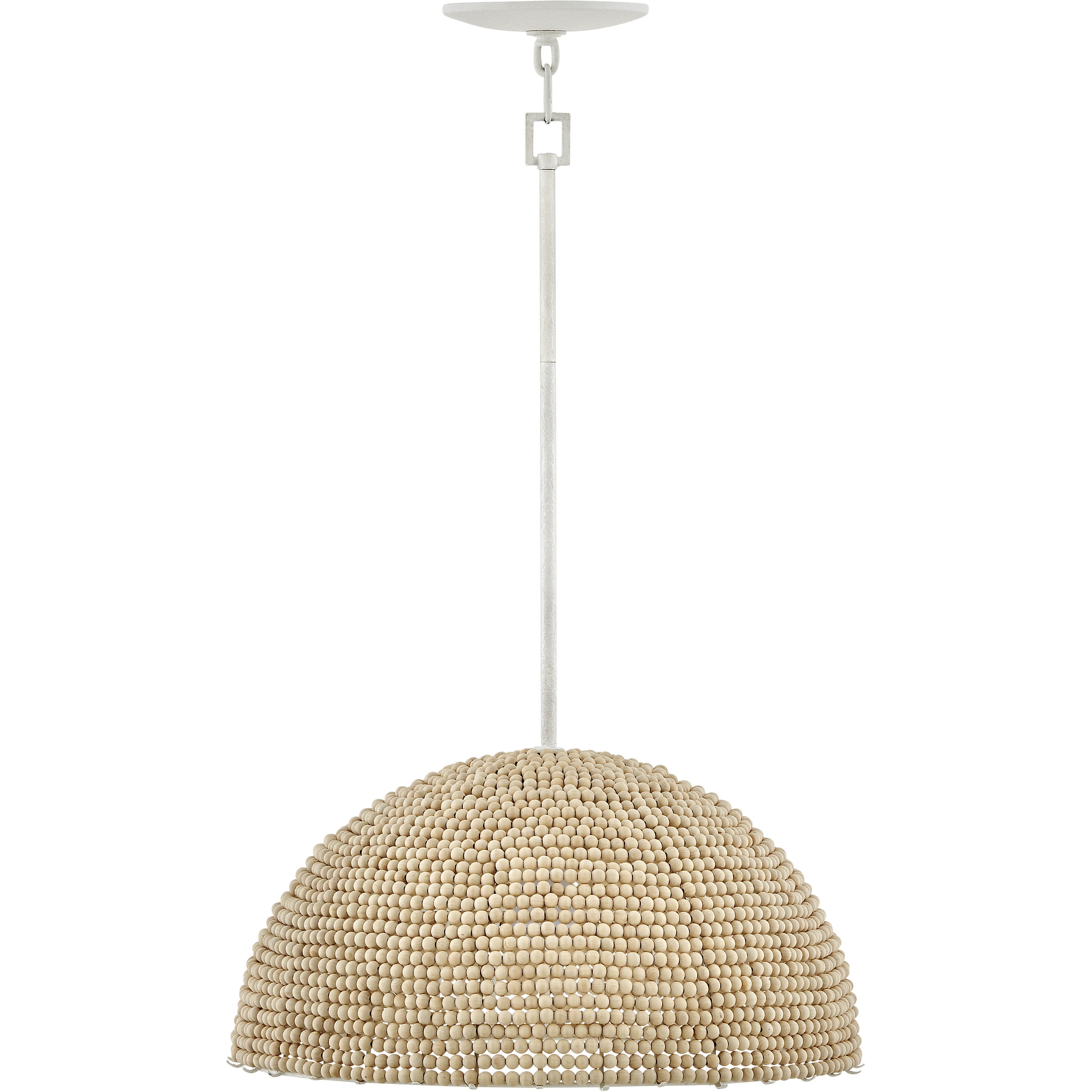 Dalia 1 Light 20 inch Textured Plaster Pendant Ceiling Light, Pendant