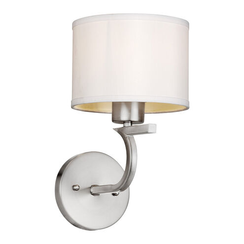 Signature 1 Light 7 inch Brushed Nickel Wall Sconce Wall Light
