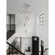 Canada 25 Light 27.5 inch Chrome Chandelier Ceiling Light