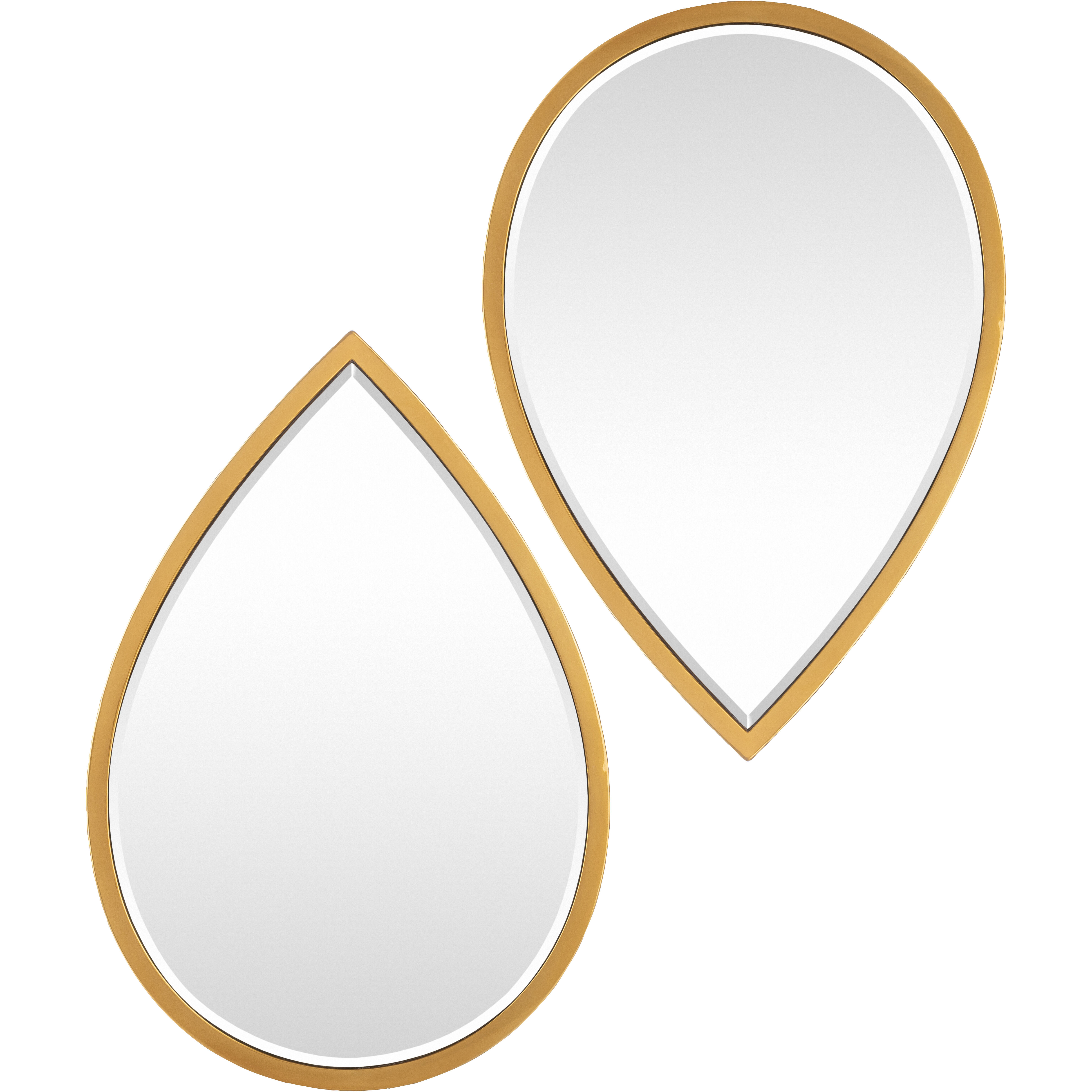 Memory Light Grey Mirror Set