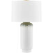 Stafford 32.5 inch 25.00 watt Aged Brass and Ceramic Meadow Ombre Table Lamp Portable Light