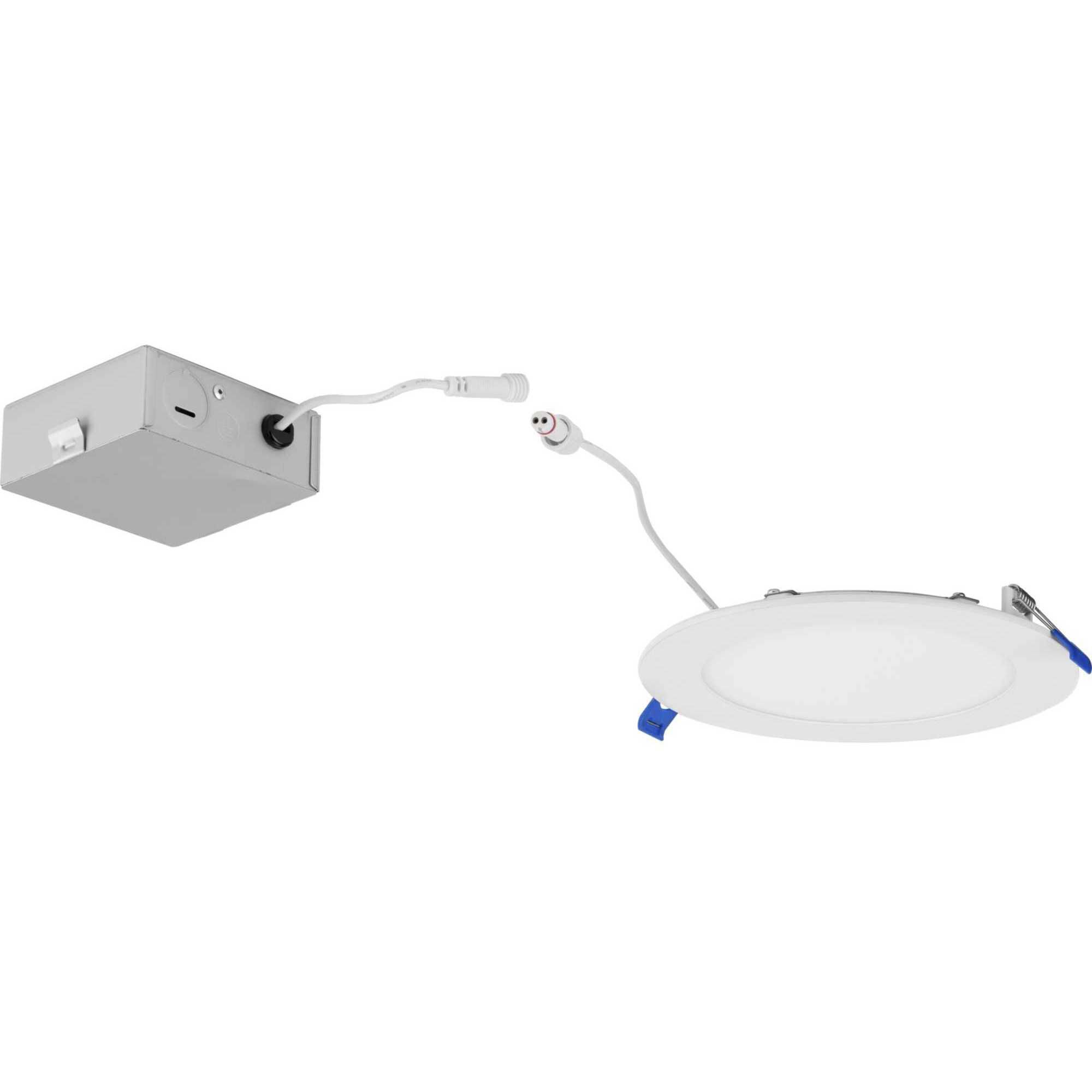 Everlume LED Satin White Canless Recessed Downlight, Progress LED