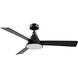 Archer 54 inch Matte Black Ceiling Fan
