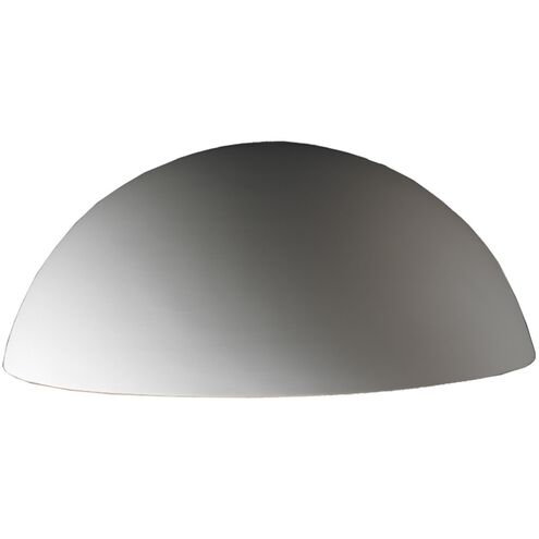Ambiance Quarter Sphere 1 Light 4.5 inch Bisque Outdoor Wall Sconce, Small