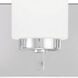 West Lake 3 Light 18 inch Polished Chrome Vanity Sconce Wall Light