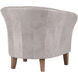 Carina Grey and Natural Accent Chair