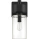 Bennet 1 Light 20 inch Midnight Outdoor Wall Lantern