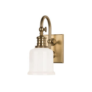Keswick 1 Light 5 inch Aged Brass Bath and Vanity Wall Light