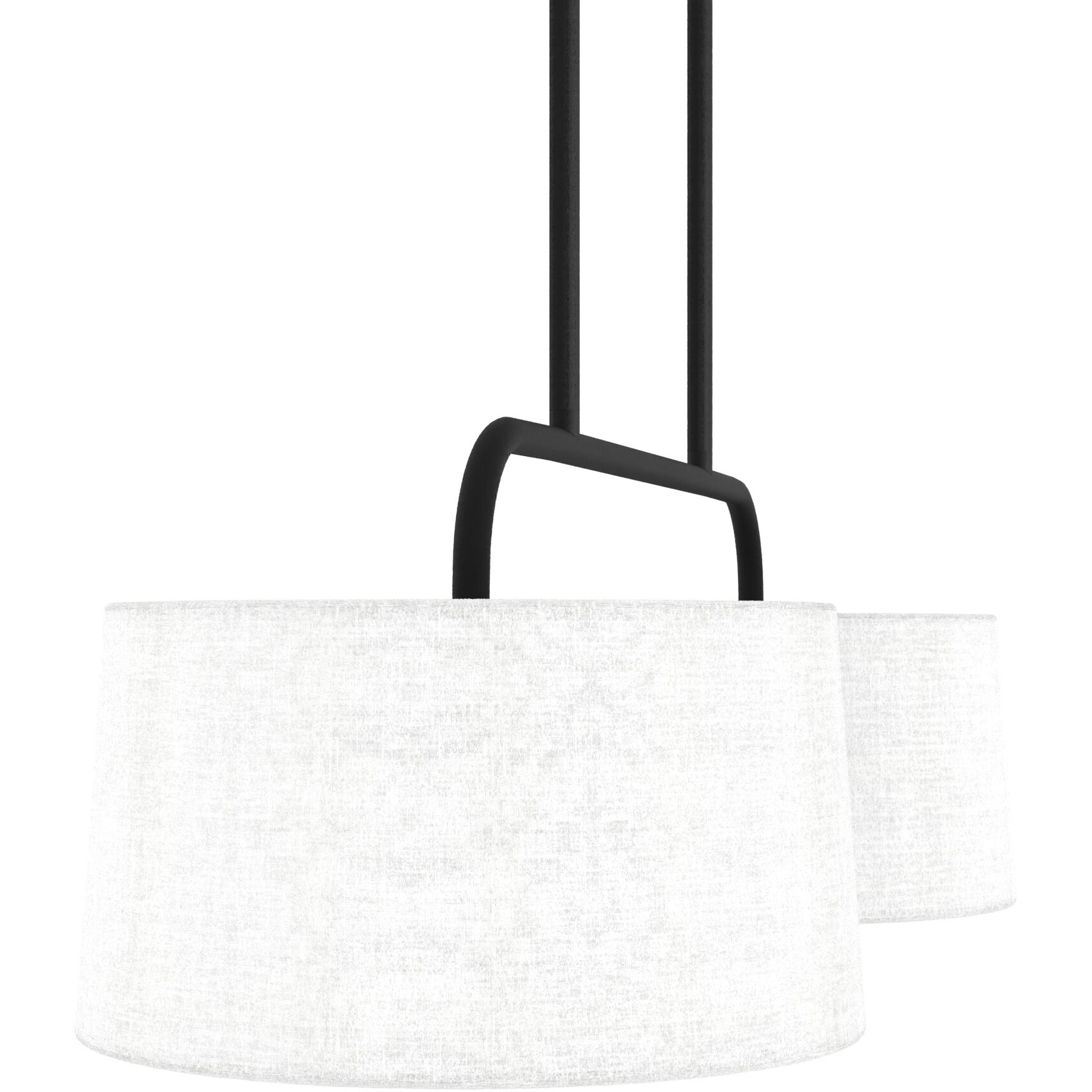 Cottage Hill 4 Light 37 inch Natural Black Iron Linear Chandelier Ceiling Light