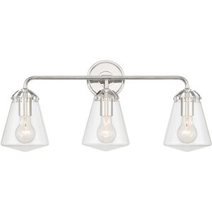 Voss 3 Light 25.00 inch Bathroom Vanity Light