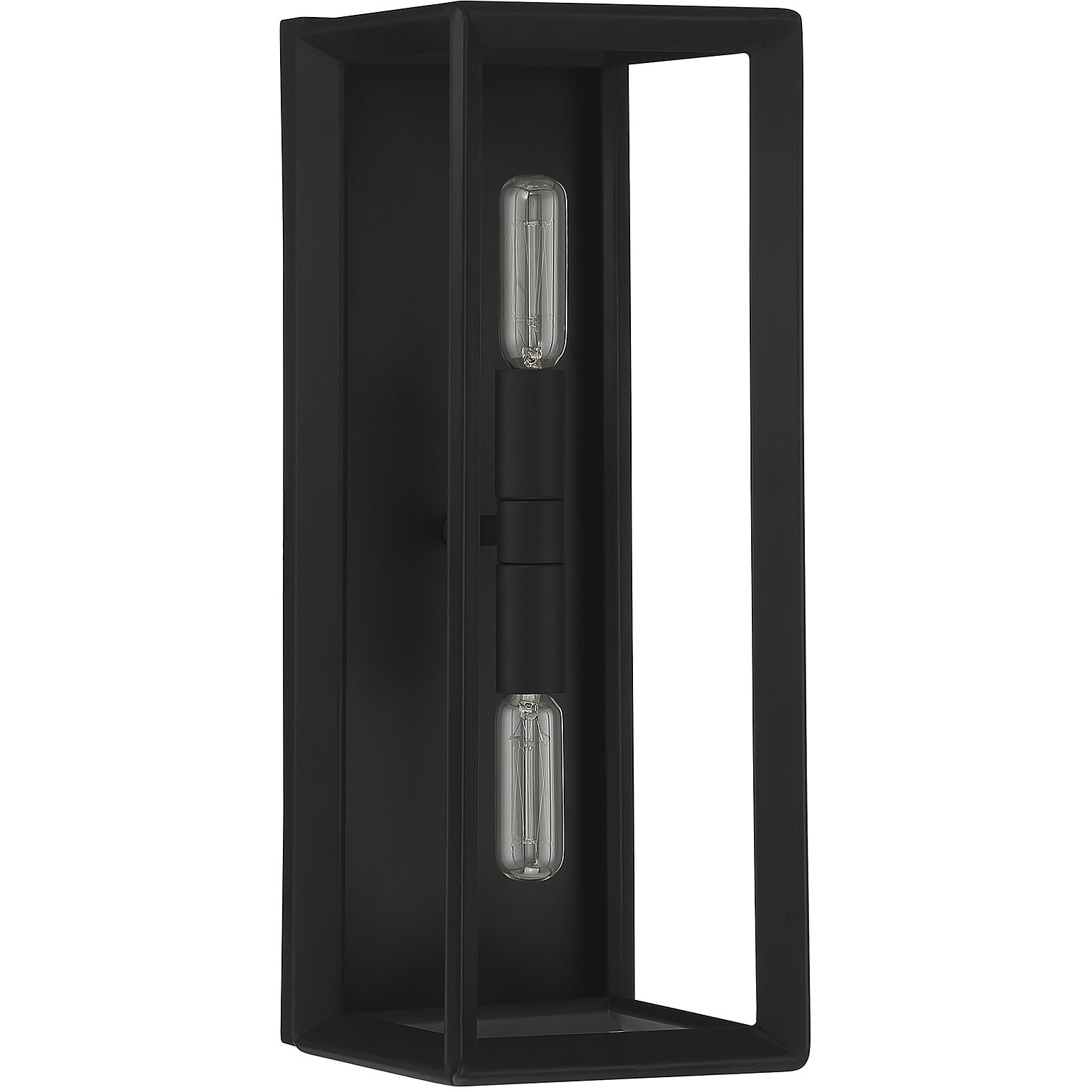 Richland 2 Light 5.5 inch Matte Black Wall Sconce Wall Light