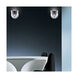 Lina 1 Light 5 inch Chrome Wall Sconce Wall Light in Lina Chrome/White
