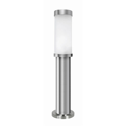 Konya 13.75 inch 40 watt Matte Nickel Outdoor Floor Lamp