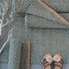 Jute 120 X 96 inch Petrol Rug, Rectangle