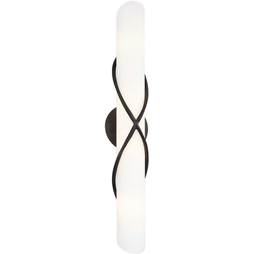Roxbury 4 Light 26 inch Graphite Bath And Vanity Wall Light