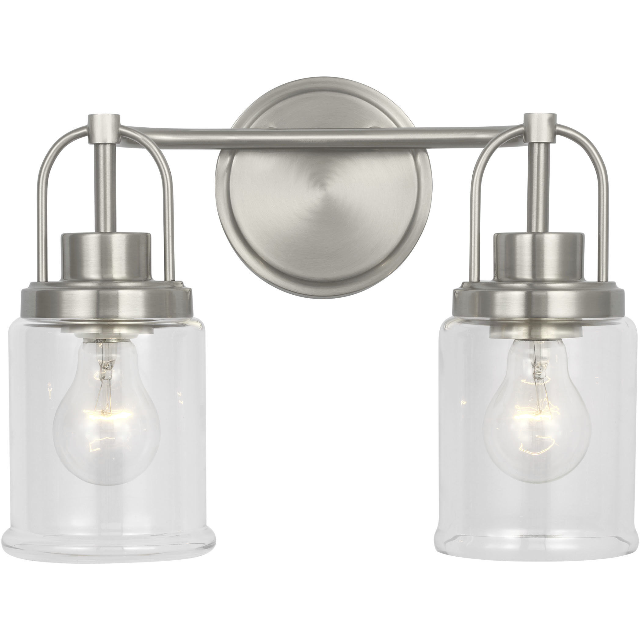 Anders 2 Light 14 inch Brushed Nickel Bath Vanity Wall Light