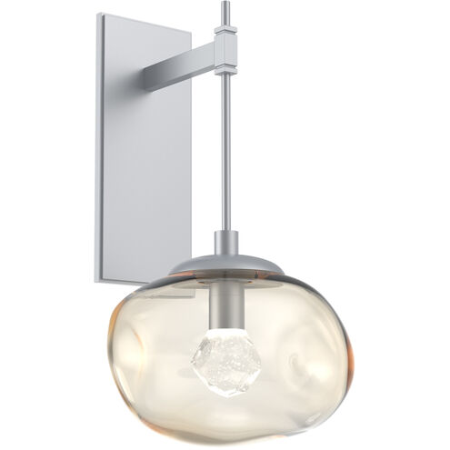 Nova LED LED 10 inch Classic Silver Indoor Sconce Wall Light, Tempo Nebula