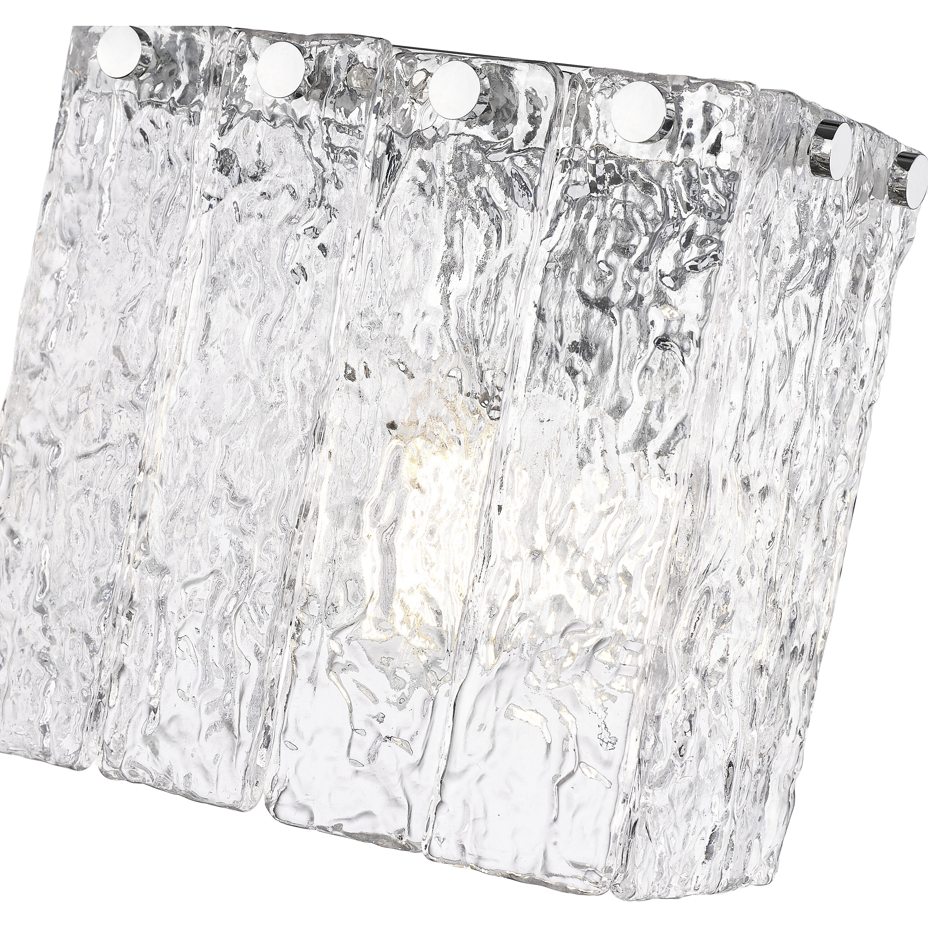Glacier Wall Sconce Wall Light in Chrome