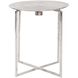 Carter 22 X 19.5 inch Silver Accent Table