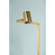 Highgrove 54.25 inch 9.00 watt Aged Brass Floor Lamp Portable Light