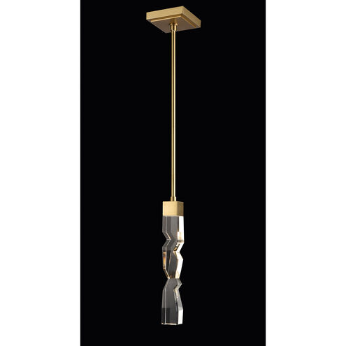 Mamadim 1 Light 5.13 inch Aged Brass Mini Pendant Ceiling Light