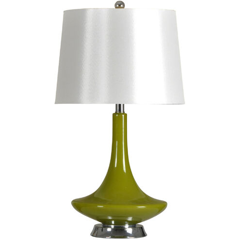 Signature 26 inch 150 watt Green Table Lamp Portable Light