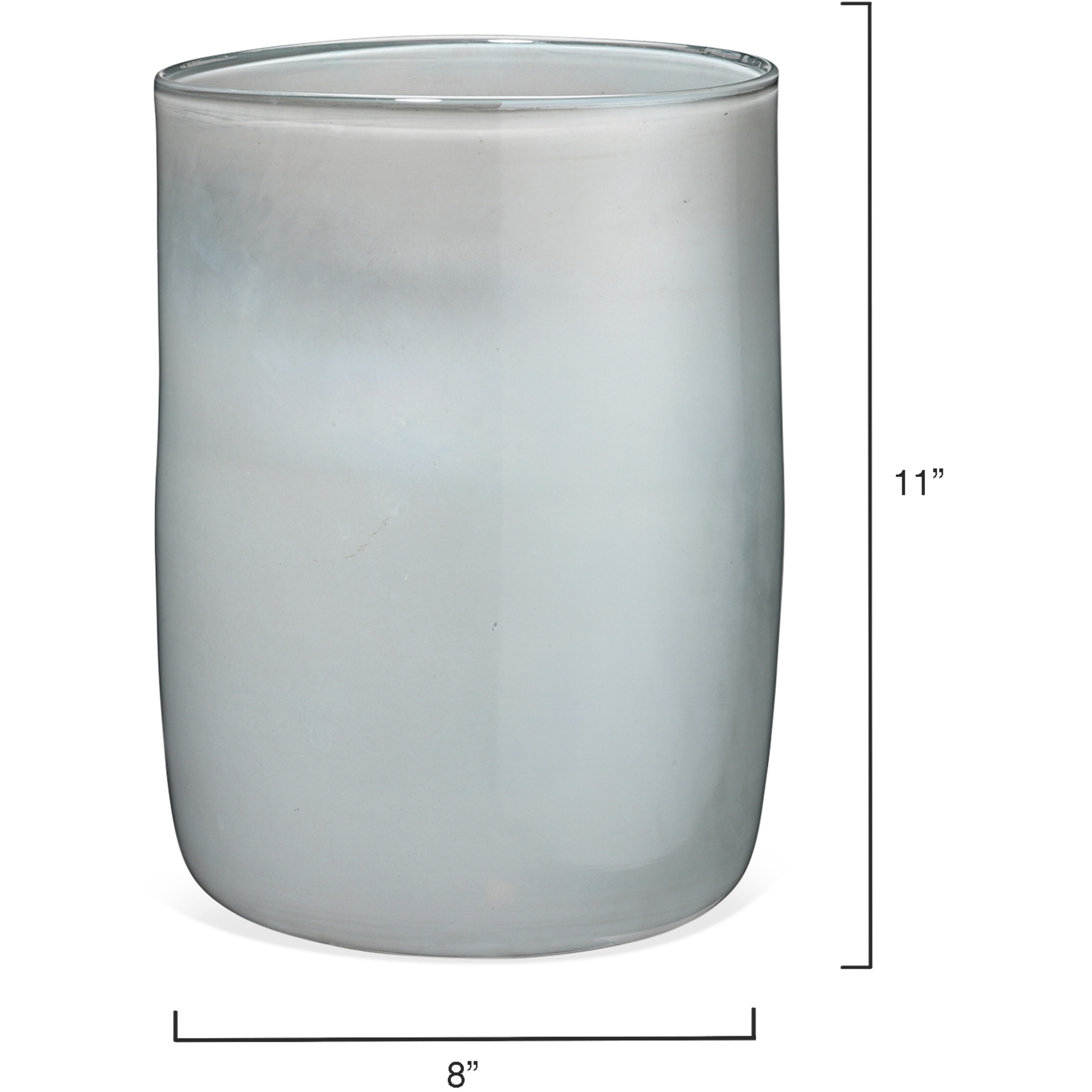 Vapor 11 X 8 inch Vase in Metallic Opal