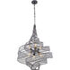Flow 6 Light 26 inch Steel Pendant Ceiling Light