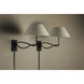 Fillea 2 Light 15.75 inch Forged Iron Foyer Lantern Ceiling Light