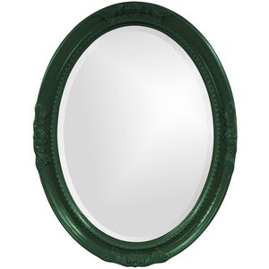 Queen Ann 33 X 25 inch Hunter Green Mirror