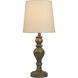 Willow Hollow 22.5 inch 60.00 watt Rustic Walnut and Heathered Oatmeal Table Lamp Portable Light