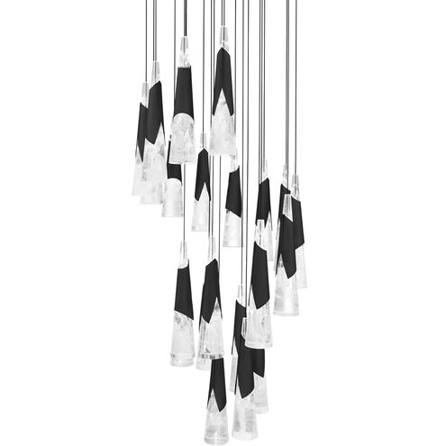 Kilt 21 Light 26 inch Black Multi-Light Pendant Ceiling Light