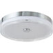 Iris LED 16 inch Chrome Flush Mount Ceiling Light