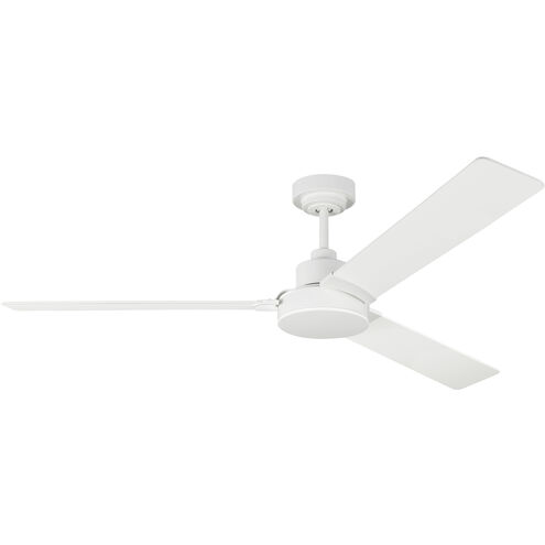 Jovie 58 58 inch Matte White Indoor/Outdoor Ceiling Fan