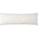 Ebba 13 inch White Pillow