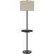 Crofton 62 inch 150.00 watt Dark Bronze Floor Lamp Portable Light