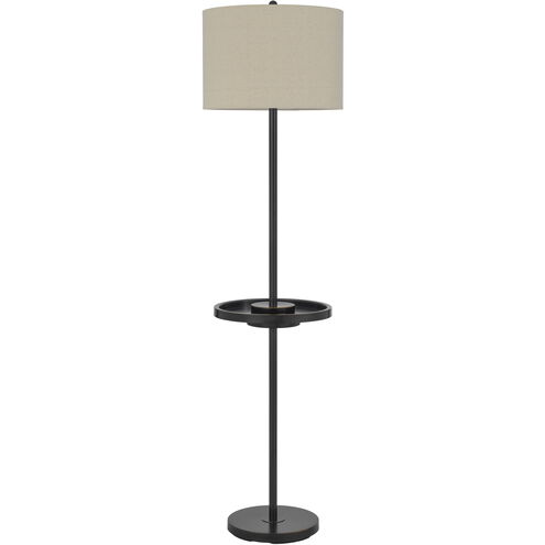 Crofton 62 inch 150.00 watt Dark Bronze Floor Lamp Portable Light