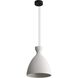 Aethera Pendant Ceiling Light in White Sandstone Cement
