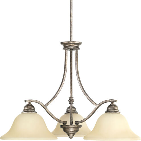 Spirit 3 Light 27 inch Pebbles Chandelier Ceiling Light