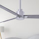 Atlas Alessandra 42 inch Brushed Nickel with Barn Wood Blades Indoor/Outdoor Ceiling Fan