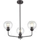Boman 3 Light 23 inch Oil Rubbed Bronze Chandelier Ceiling Light