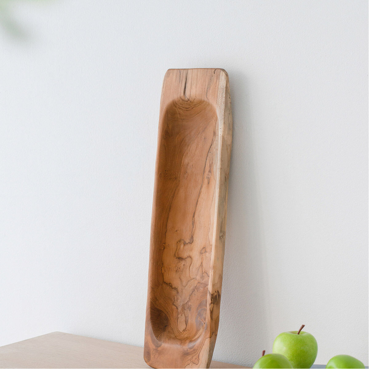 Rectangular Teak Natural Tray