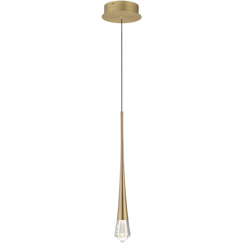 Pierce LED 2 inch Gold Mini Pendant Ceiling Light