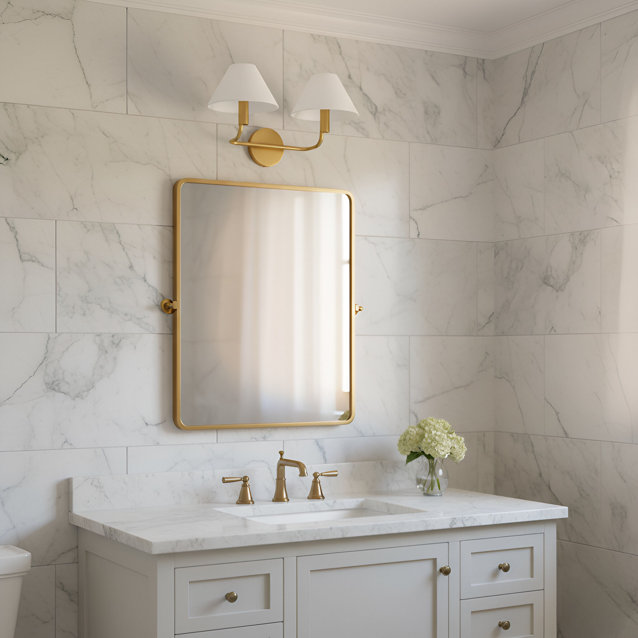 Sean Lavin Colfax 2 Light 18.5 inch Burnished Brass Sconce Wall Light