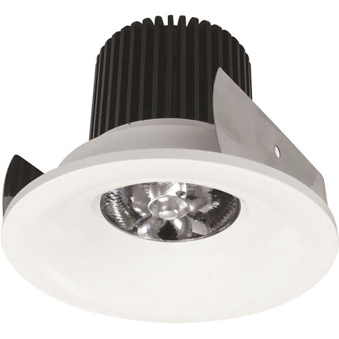 Iolite White with White Recessed Light in 3000K, 2500, Round Bullnose