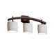 Limoges LED 25.5 inch Brushed Nickel Bath Bar Wall Light in 2100 Lm LED, Waves, Cylinder with Flat Rim, Archway