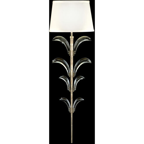 Beveled Arcs Wall Sconce Wall Light in Silver